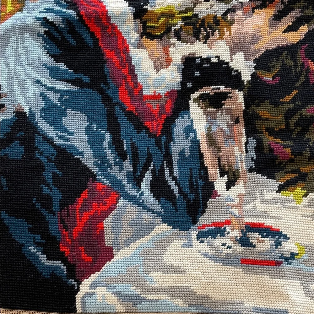 RARE FIND                                     Vintage Tapestry After Renoir 1880 - Picture 5 of 6